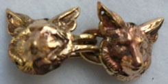 Fox Hook & Eye - Jewelers Bronze