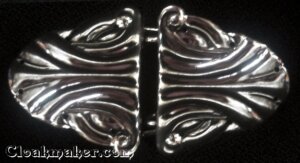 Gondor Cloak Clasp - Silver Tone Plated